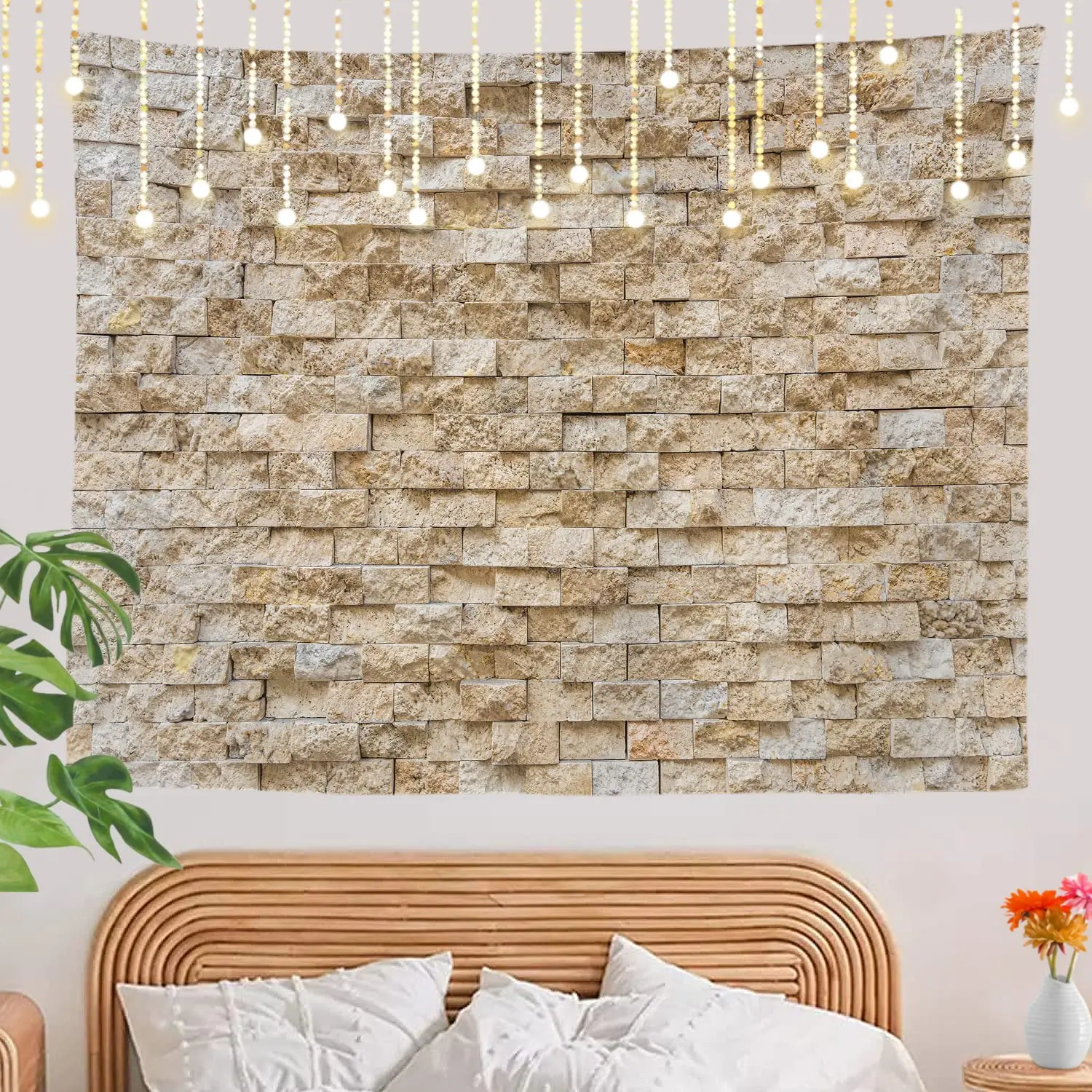 

Настенный гобелен красный кирпич 100% полиэстер