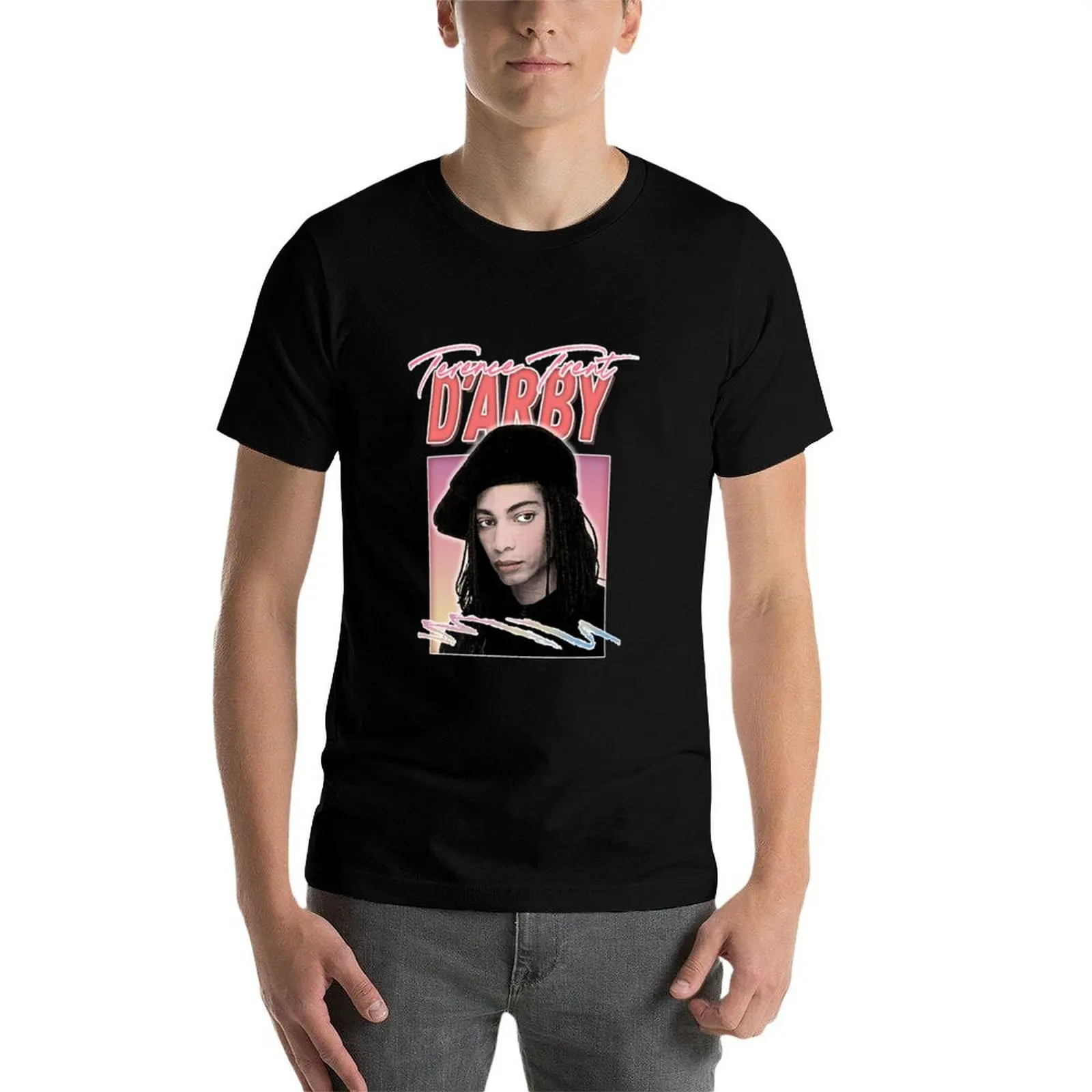 Фото Футболка Terence Trent D'Arby, мужская футболка с графическим принтом в стиле аниме, дизайнерская футболка для мужчин №3