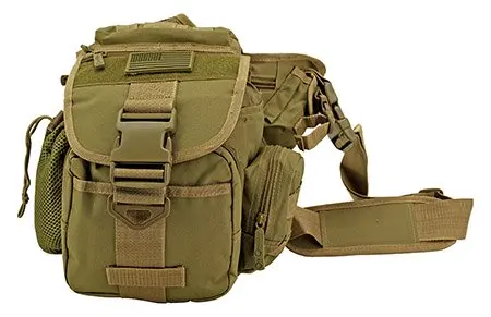 Tactical Shoulder Sling Trail Pack - Tan