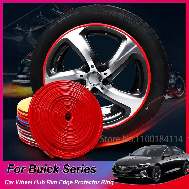 

8M Pro Car Wheel Rim Protector Roll New Styling IPA RimbladesTire Trim Vehicle Decoration Defcals For Buick