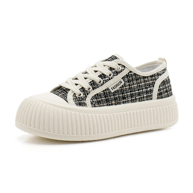 

Women Canvas Shoes 2023 Fashion Casual Sports Flats Sneakers Ladies Running Vulcanized Shoes Athletic Trainers Zapatillas Mujer