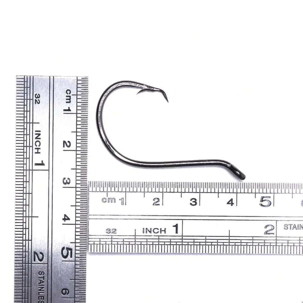 

160Pcs Fishing Jig Hook Professional Reusable High Strength Useful Sturdy Fishing J Hook for Outdoor Fishing J Hook J Hook