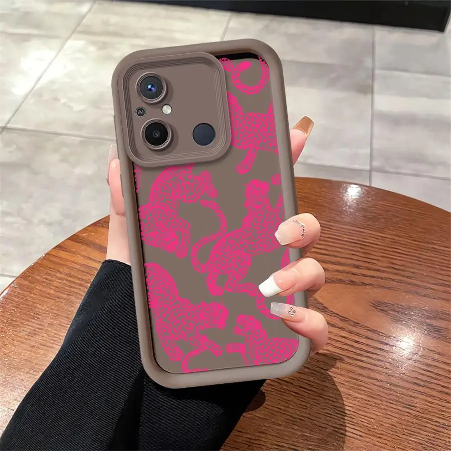 Мягкий чехол для телефона Xiaomi Poco X3 X5 X4 GT M3 Pro Animal Leopard (art.: 3920db392e565) - 3920db392e565