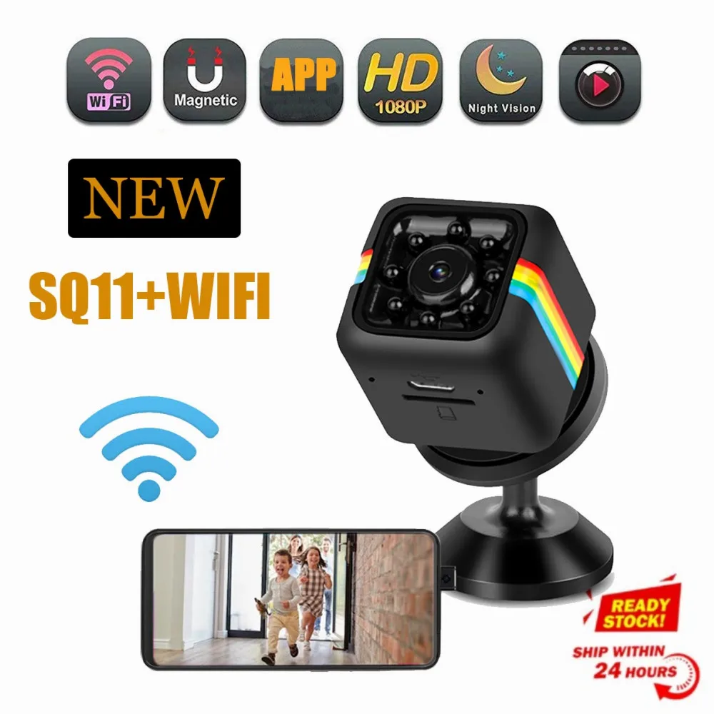 Мини-камера SQ11 960P с датчиком ночного видения, видеокамера с движением, видеорегистратор, микро-камера, спортивный видеорегистратор DV, видеокамера, маленькая камера