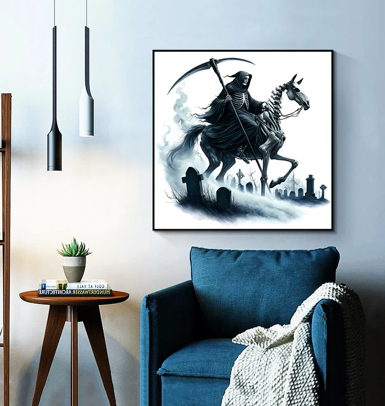 Абстрактная картина &quotТемная академия&quot