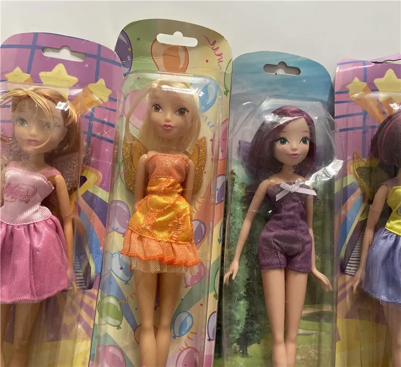 

princess doll High Believix Fairy&Lovix Fairy Girl Doll Action Figures Fairy Bloom Dolls with Classic Toys for Girl Gift bjd