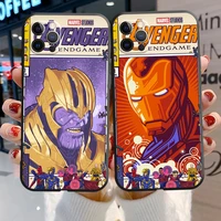 avengers marvely phone cases for iphone 11 12 pro max 6s 7 8 plus xs max 12 13 mini x xr se 2020 soft tpu back cover carcasa