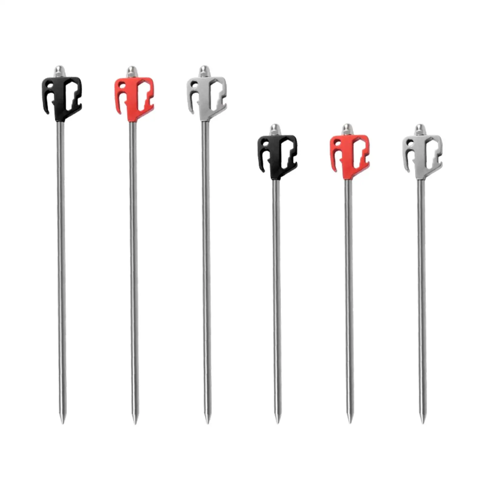 

Portable Tent Stakes Tarp Pegs Tent Nails Multifunctional for Outdoor Canopy