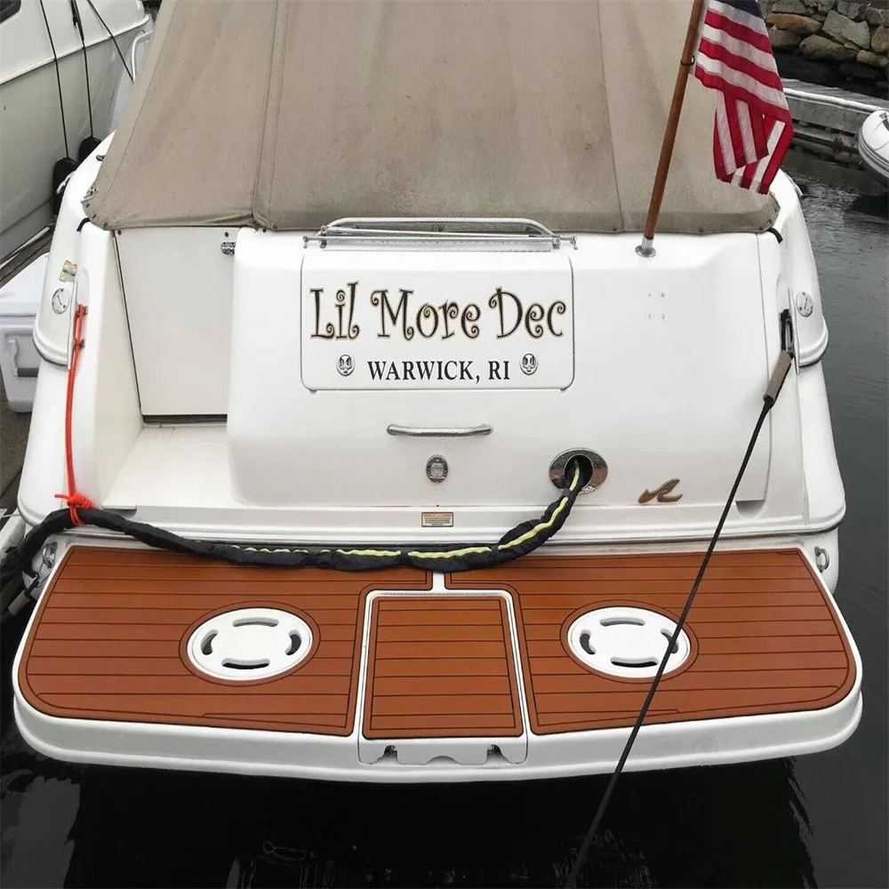 Коврики для плавательной платформы 2000 searay 310 sunballer 1/4 дюйма 6 мм Эва Тиковый настил