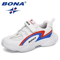 bona 2022 new designers trendy shoes children outdoor sneakers running shoes kids trainers sports footwear students comfortable