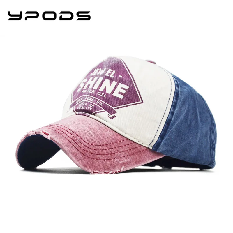 

Spring and Summer New Baseball Caps Men's and Women's Coated Cotton Sun Hats Shine Outdoor Hats