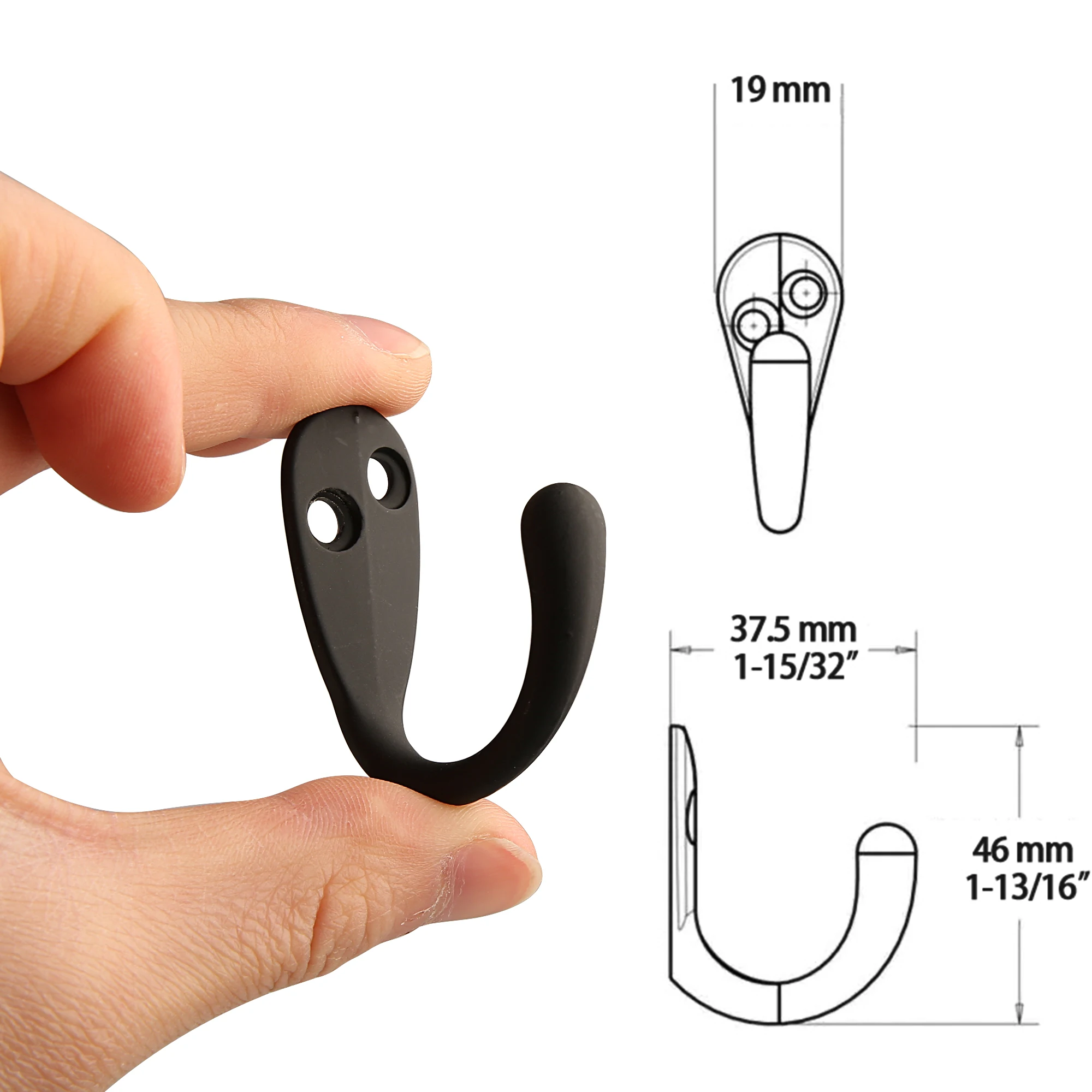 Настенный крючок для одежды 1 шт. халата мебели из нержавеющей стали дома вешалка