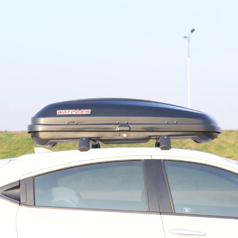 

Universal 370L Car Top Roof Rack Cargo Boxes Auto Accessories Black ABS High Quality Car Camping