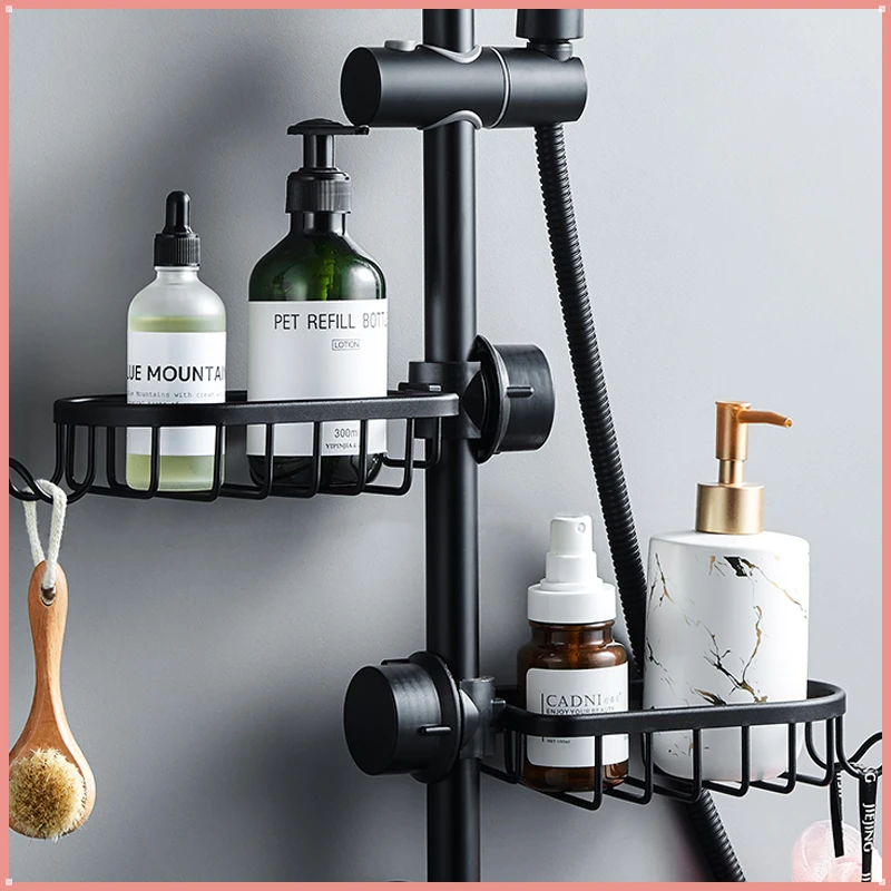 

Bathroom Faucet Storage Rack Shower Soap Holder Bathroom Organization Shower Shelves Bathroom Accessories