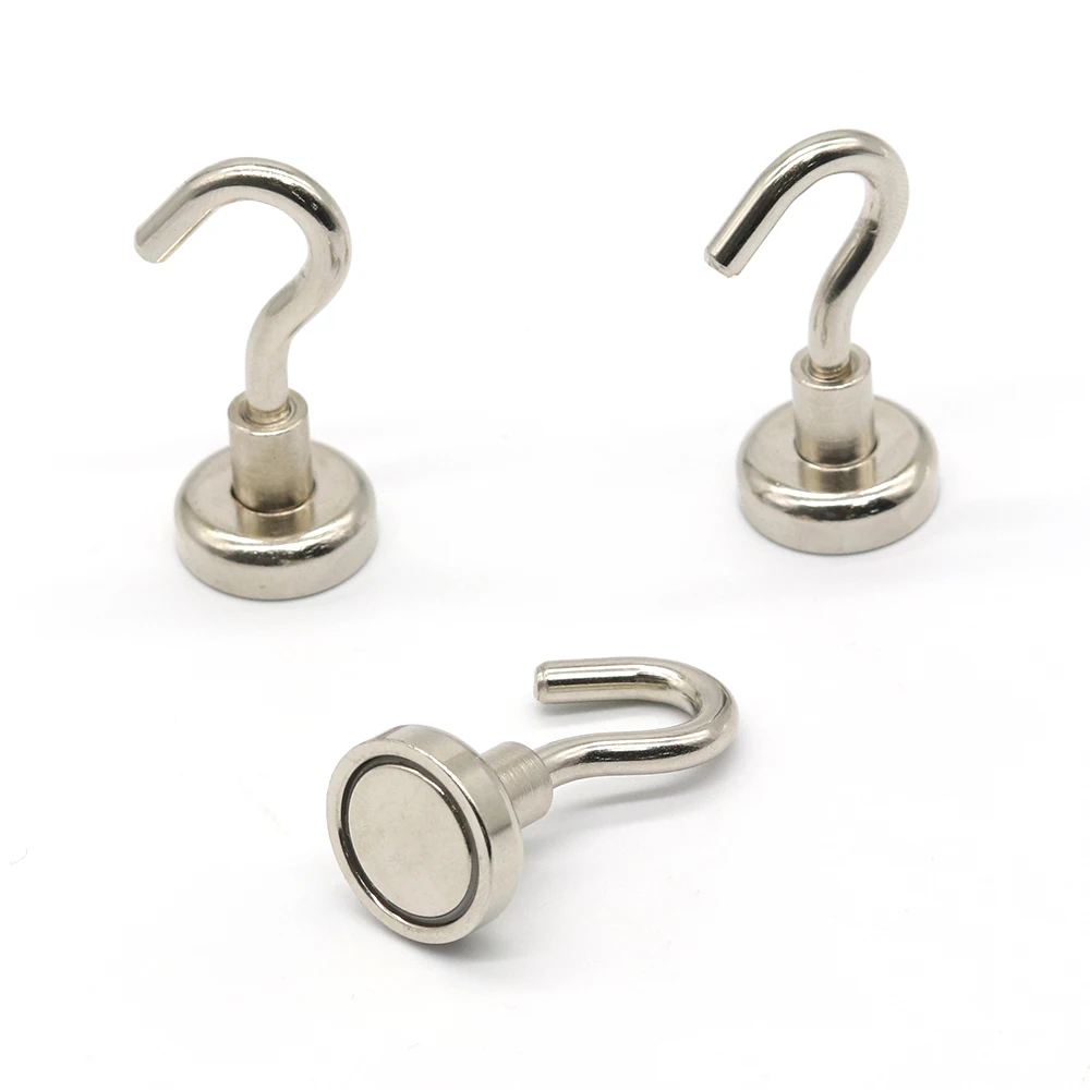 1/2/5/10/20 шт. неодимовые магнитные крючки D16 мм N35