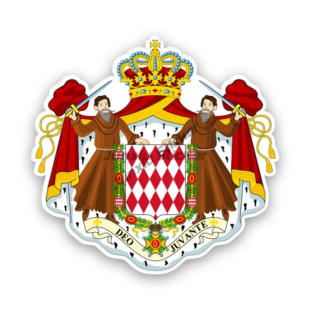 Наклейки на бампер автомобиля Я люблю Монте-Карло Монако