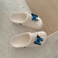 butterfly cute cartoon clogs for women summer fashion sandals casual garden clogs waterproof shoes nursing women house slippers
