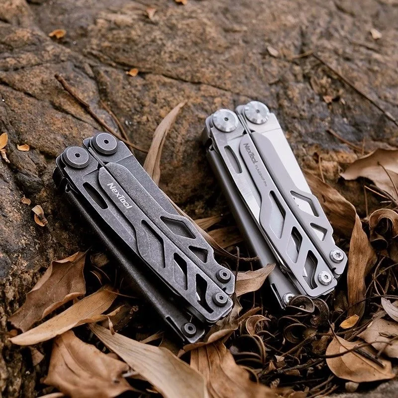 Многофункциональный инструмент NexTool Flagship Pro 16 в 1 складные плоскогубцы ножницы