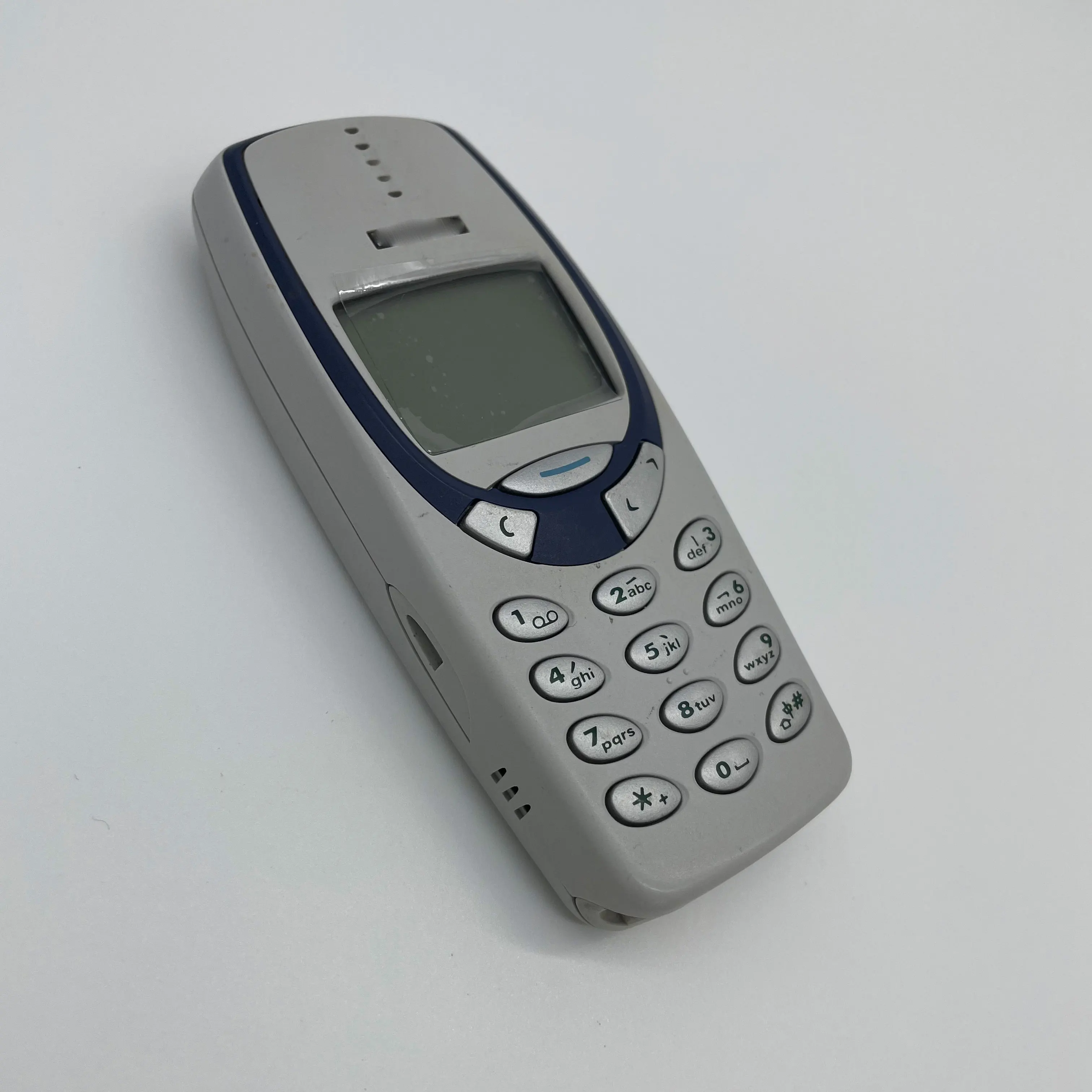 Фото Восстановленный оригинальный мобильный телефон 3330 2G с одной SIM-картой, разблокированный GSM 900/1800, с русской, арабской, ивритской клавиатурой, произведено в Финляндии №4