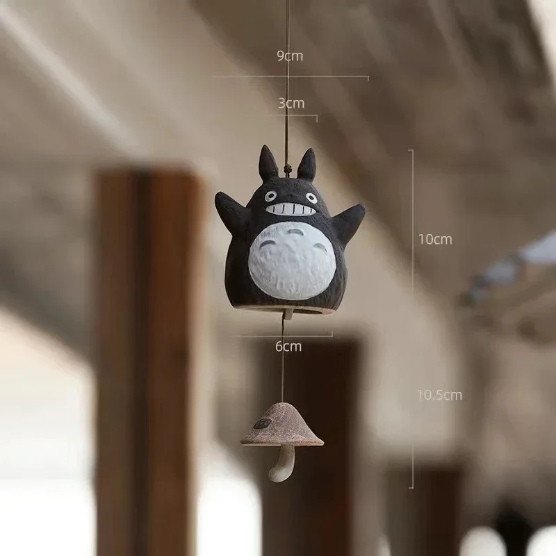 

Милый Мультяшный Кот, Колокольчик В Японском Стиле, Керамическое Эмалевое Украшение Для Интерьера, Дома, Сада