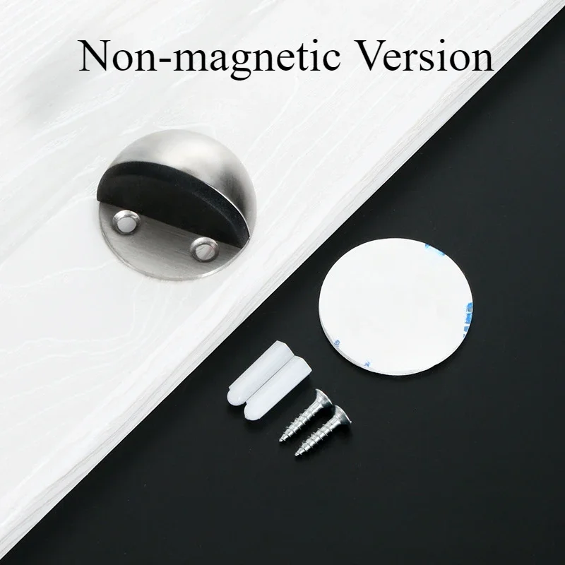 Магнитная всасывающая резиновая полукруглая Противоударная дверная стопор из