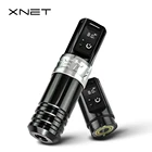 XNET фонарик, Профессиональная Беспроводная Машинка для тату-ручки, мощный мотор без сердечника, 1950 мАч, литиевая батарея для тату-мастера