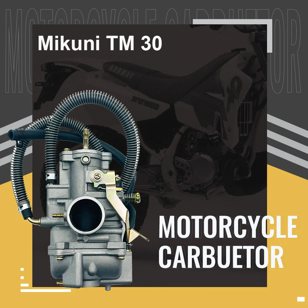 

Racing 1PC NEW Mikuni TM30 30mm Motorcycle Carburetor Flat Slide Smoothbore Carb For YAMAHA DT200WR DT200S RZ250 RZ350 Moto