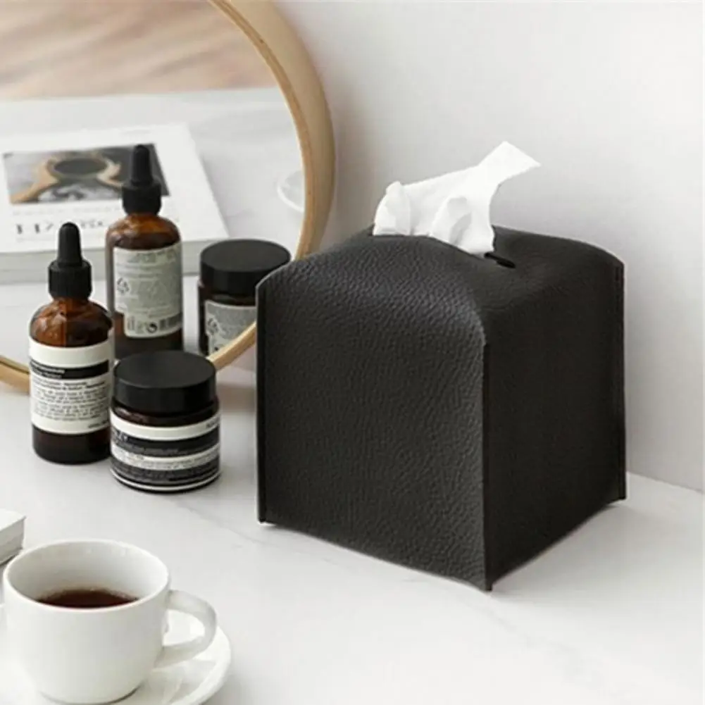 

Tissue Box Holder Waterproof Car Tissue Fastener Tape Strap Stylish Accessory For Modern Vehicles For Carscar For Room For Use
