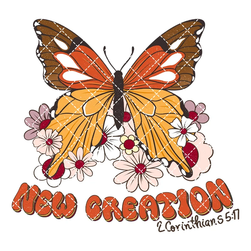 New adage motivational Iron On Heat Transfer Stickers For Clothes DTF Pinted Vinyl Thermal Appliques Washable T-Shirt Decal