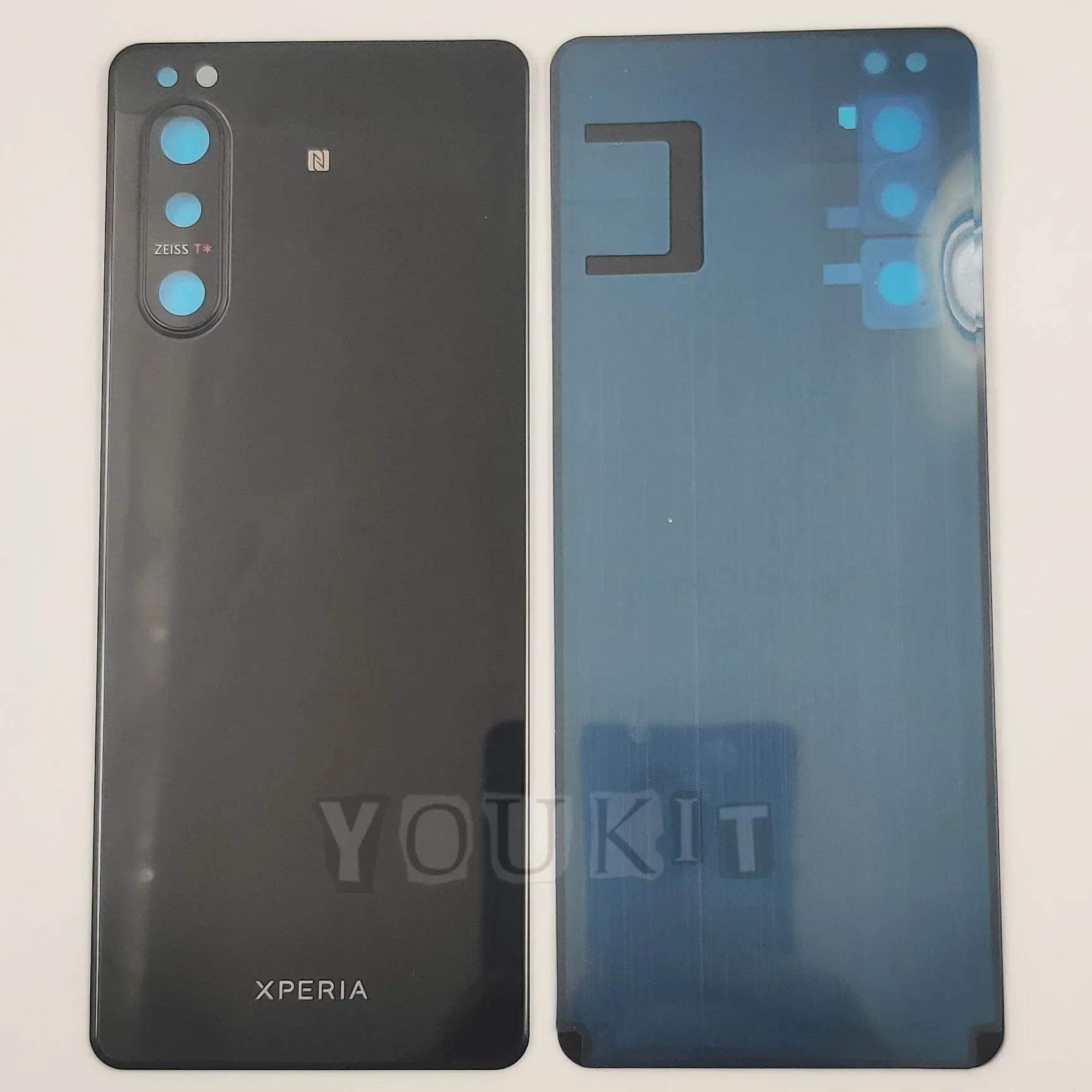 OEM A + стеклянная задняя дверь для Sony Xperia 5 II Жесткая крышка аккумулятора корпуса