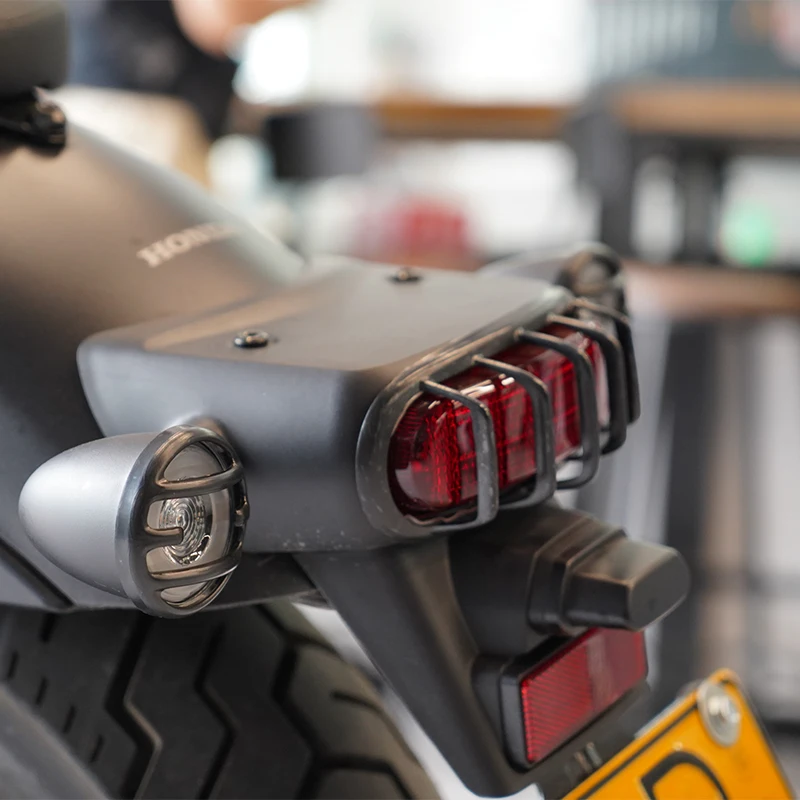 Черные фары указатели поворота задние фонари гриль чехлы для Honda 2020 2021 2022 2023 Rebel CMX