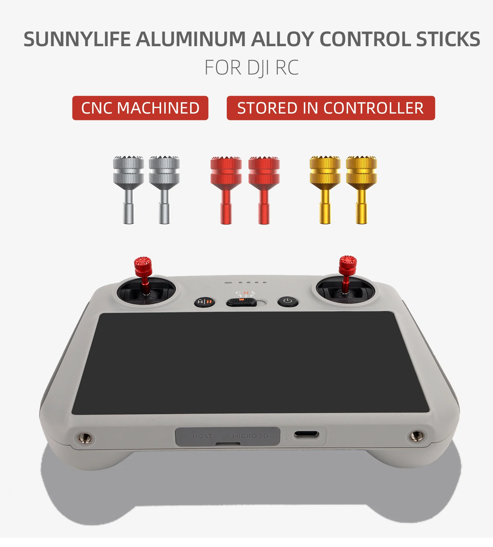 

2 шт./компл. DJI Mini 3 PRO Drone Remote Control джойстик для пальца Rocker Stick Protector Rod для DJI Mini3 Pro Control ler Accessories