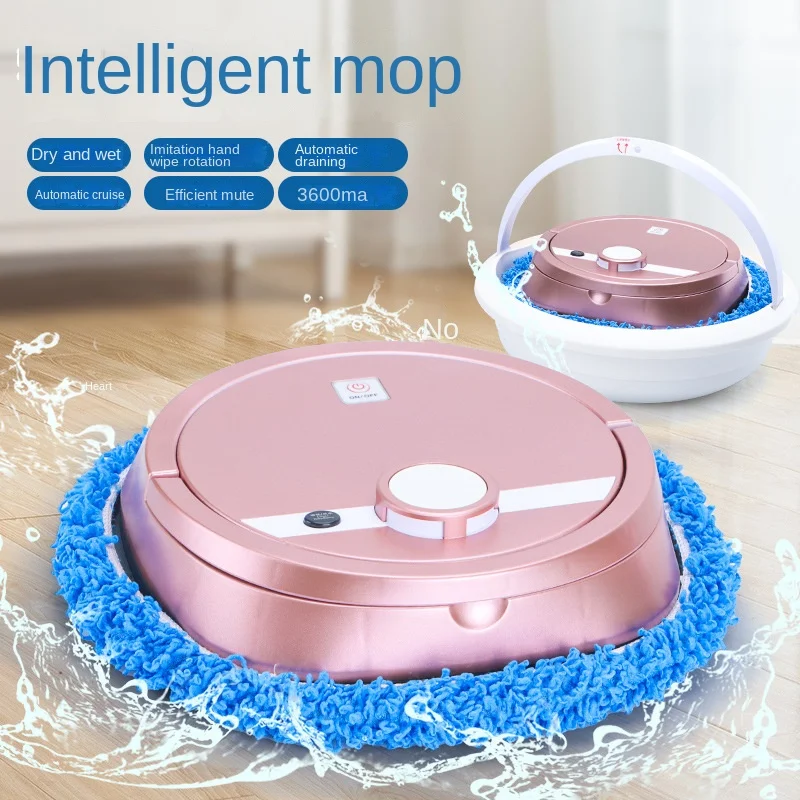 

Fully Automatic Hand Free Mopping Machine, Dry and Wet Dual-purpose Wiping Robot, Household Cleaner, Charging and Sweeping Robot