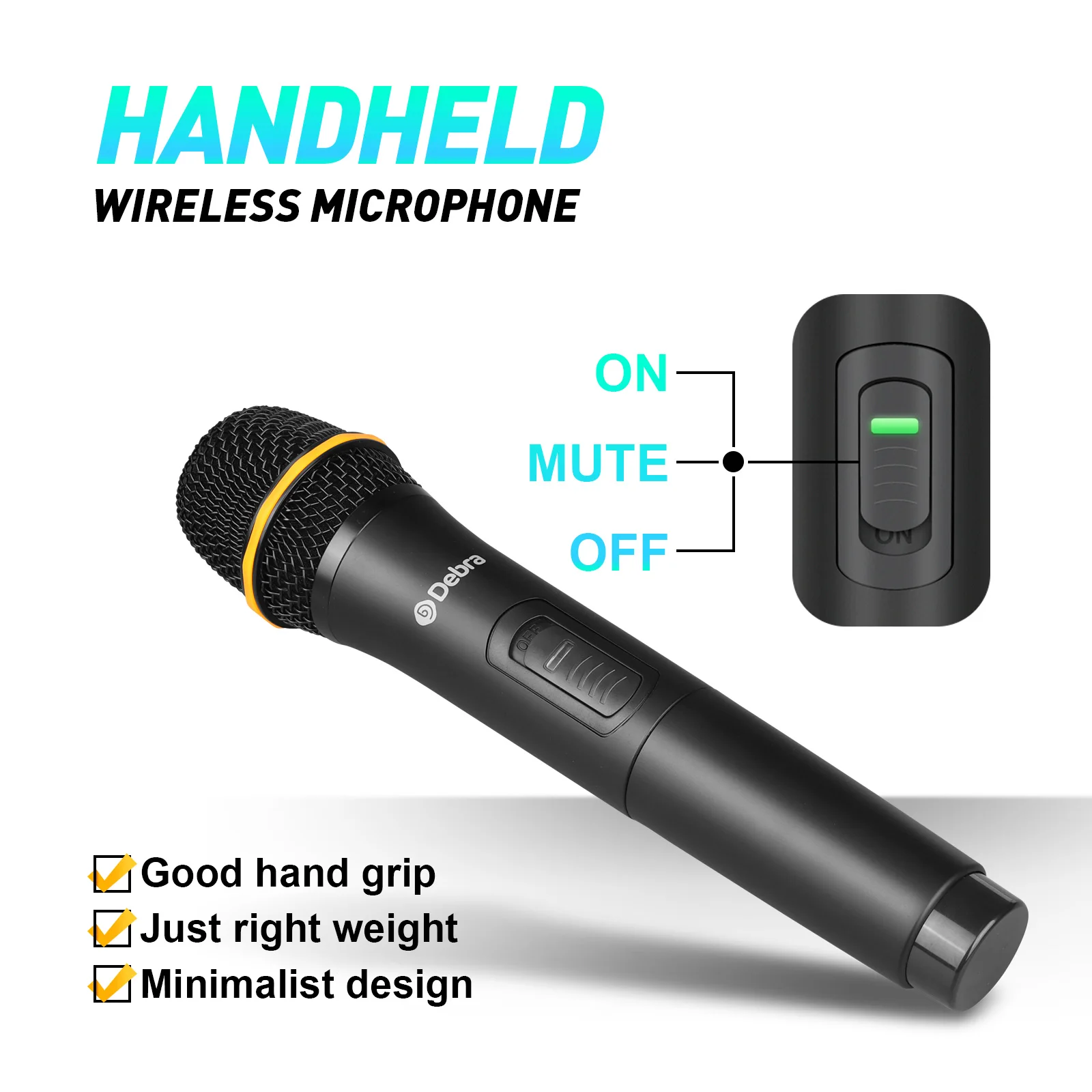 Беспроводная микрофонная система Debra AU800 UHF