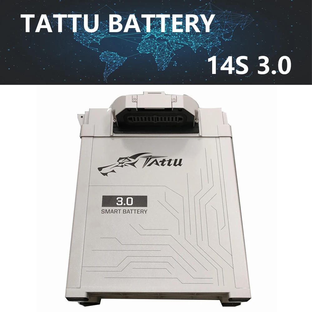

Новинка 2022, умный литий-полимерный аккумулятор TATTU 3,0, 19000 мАч, 22000 мАч, 25000 мАч, 25C, 28000 в, 14S с разъемом AS150U для дрона