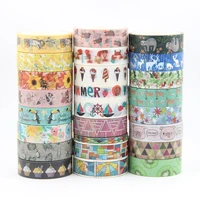 e1 e74 1pcs kawaii cartoon decoration tape paper washi masking tape creative scrapbooking stationary school supplies
