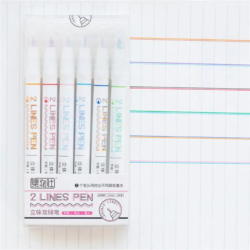 

Plastic Marker Pen Small Exquisite Ultra-fine Nib Hand Account Pen Durable Work School Pen 13.3×1.1×1.1cm Remarks Marker 0.5mm