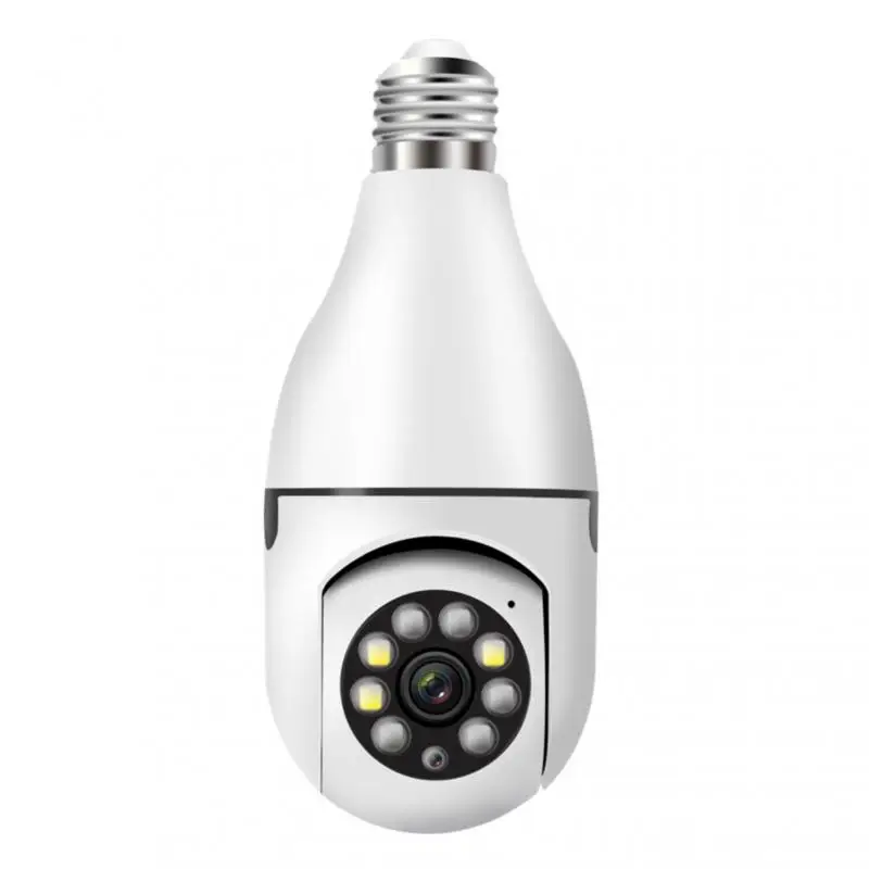 

E27 LED Light HD 1080P IP Camera Wireless Panoramic Night Vision Full Color Automatic Human Tracking CCTV Indoor PTZ Camera