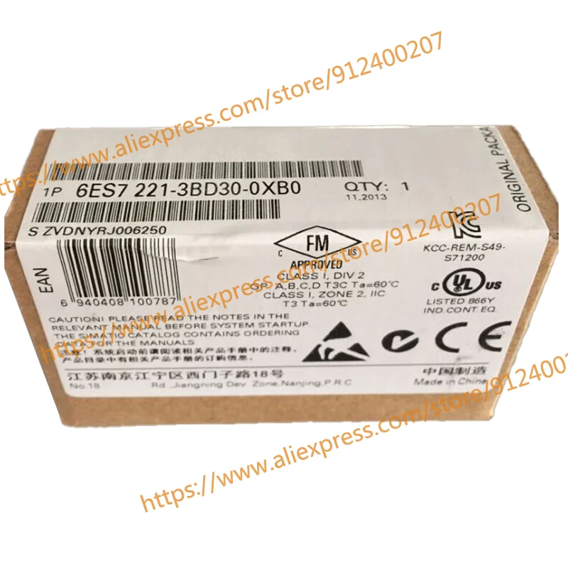 

Only Sell The Brand New Original 6ES7 221-3BD30-0XB0 6ES7221-3BD30-0XB0