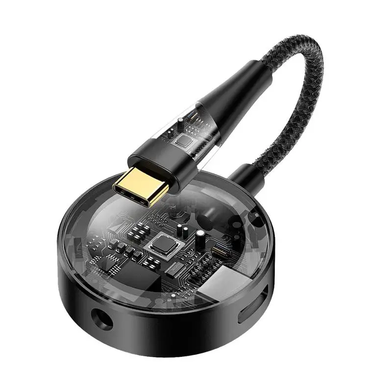 

Headphone USB C Adapter Pd 60w Fast Charging Type C To Aux Jack Dongle Cable USB C To 3.5mm Audio Adapter For Tablet Phone