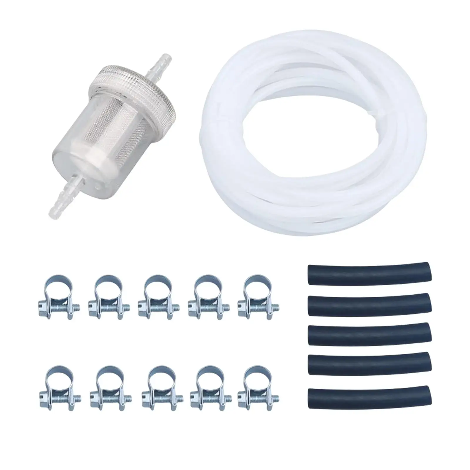 

Inline Fuel Hose Clip Pipe Line Set Replaces for Heater