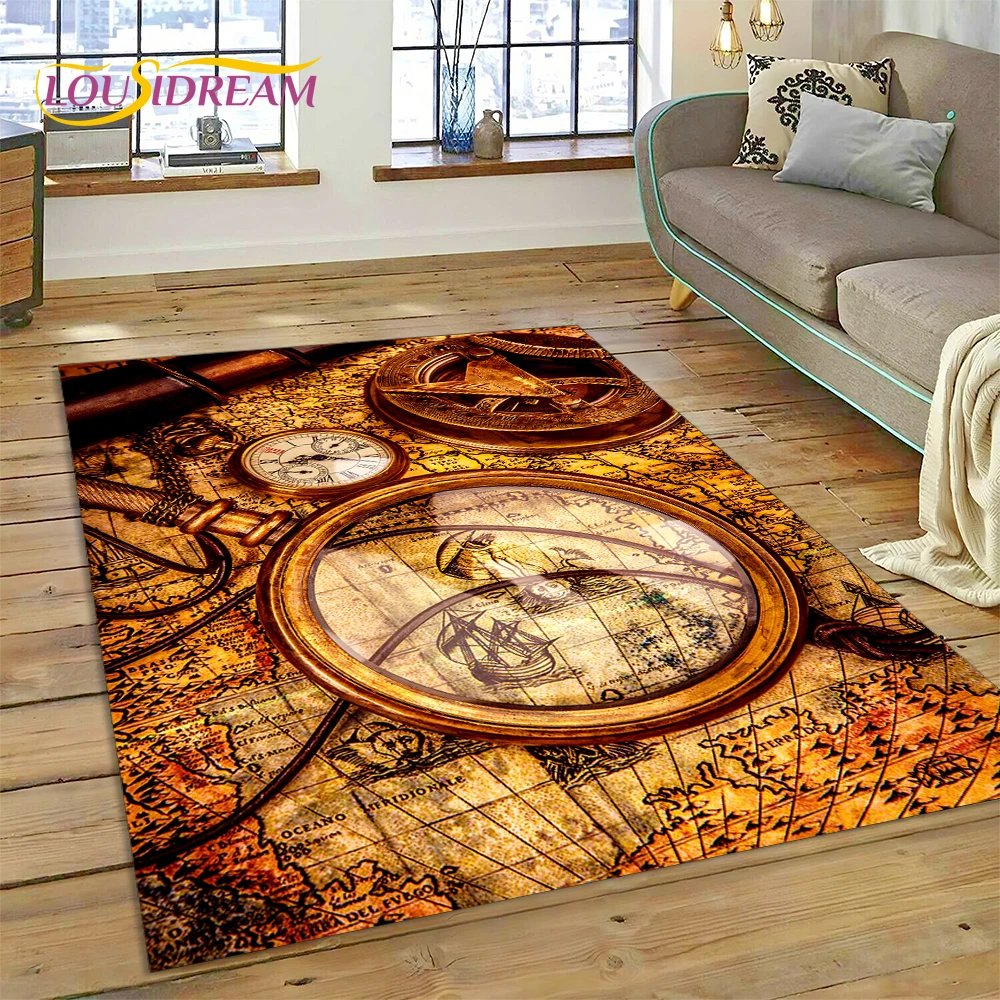 Деревянный коврик для гостиной