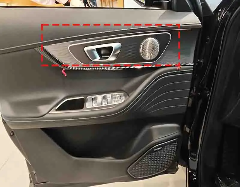 

Для Chery Omoda 5 C5 FX 2022-2024 ABS углеродное волокно внутренняя внутренняя дверная чаша вставка крышка отделка дверная чаша декоративная наклейка