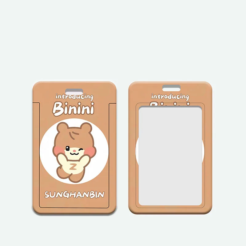 Kpop ZB1 Zeroni карточка для хранения ключей из мультфильмов JiWoong GunWook GyuVin Star