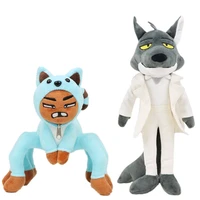 movie the bad guys mr wolf ms tarantula soft stuffed cotton dolls plush peluche toys for kids birthday gifts