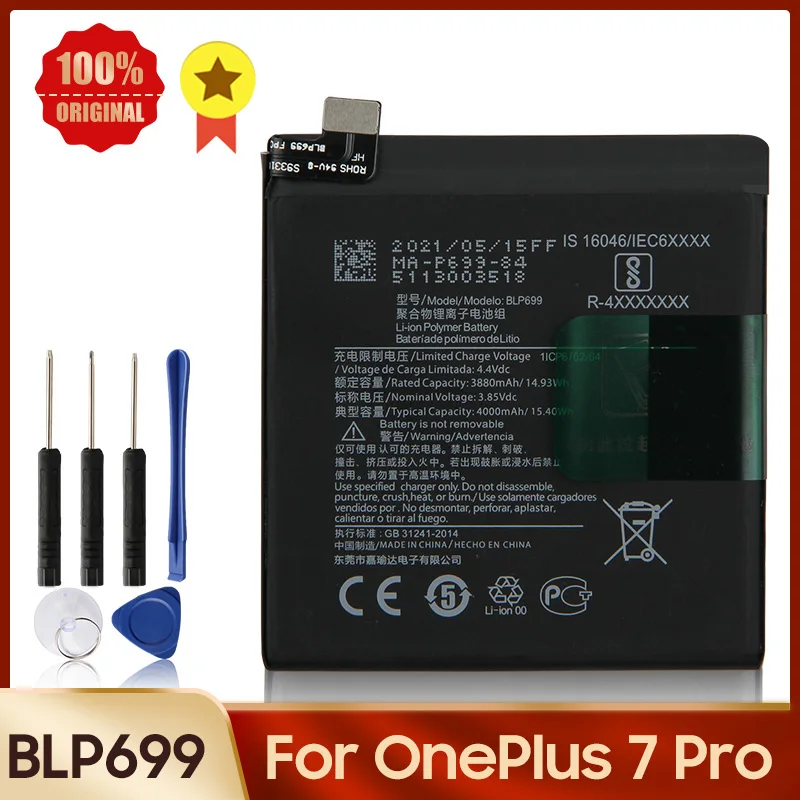 Купить Оригинальный Аккумулятор Для Oneplus 7 Pro