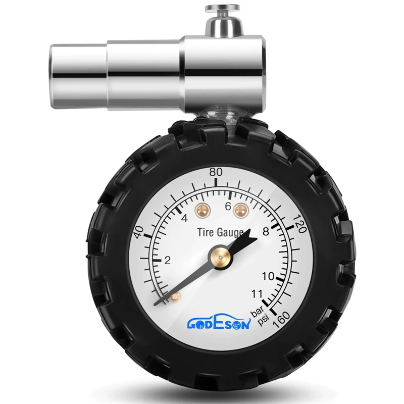 

Манометр для велосипедных шин 160PSI, механический указатель, манометр для шин для горных гонок, велосипедов, Mtb, дорожных в...