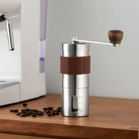 Camping Manual Stainless Steel Coffee Grinder Portable High Quality Hand Grinder Mill Vintage Kitchen For Americano Coffee