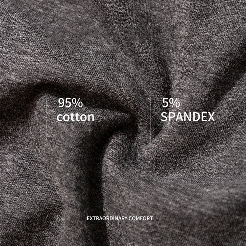 FK 4Pcs Men's Combed Cotton Black Organic cotton Boxer Sexy Boxers Mens Underpants Underwear boxer Shorts Panties Free Shipping