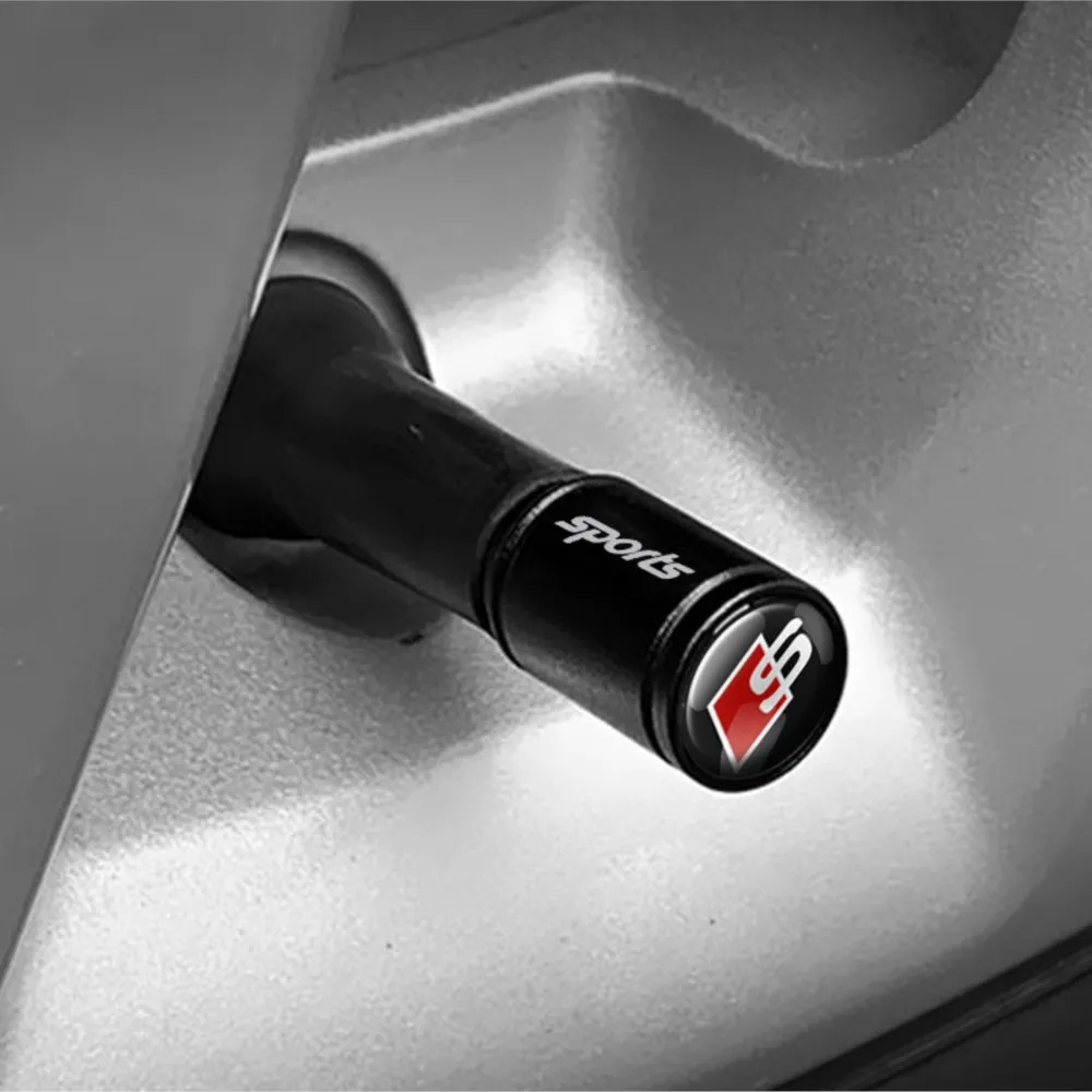 Металлическая Автомобильная Спортивная эмблема колпачки клапанов